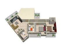 AP375 – Διαμέρισμα 81 τ.μ. – Καλαμάτα – 155.000 €